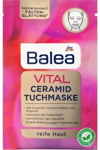 Balea Seramid & Argan & Hyaluronik Asit Nemlendiricili Kağıt Yüz Maskesi