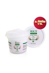 Venzen Rice Nemlendiricili Krem Yüz Maskesi