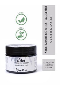 Olea Vera Detox Killi Nemlendiricili Toz Yüz Maskesi 50 ml