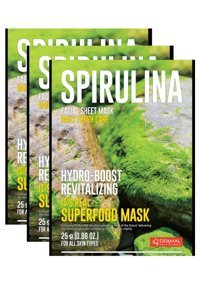 Dermal Spirulina Kağıt Yüz Maskesi 3x25 gr