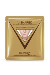 Bioaqua V-Shaped Nemlendiricili Kağıt Yüz Maskesi 400 ml