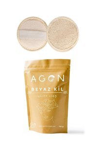 Agon Beyaz Killi Toz Yüz Maskesi 250 gr