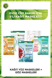Garnier Nemlendiricili Soyulabilir Kağıt Yüz Maskesi 5 Adet