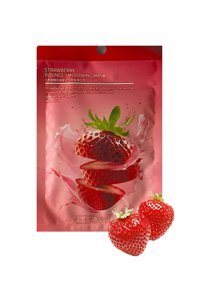 Seomou Strawberry Bounce Smothing Mask Nemlendiricili Kağıt Yüz Maskesi 25 ml