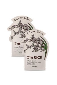 Tonymoly I'M Real Pirinç Kağıt Yüz Maskesi 2 Adet