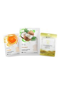 Jkosmec C Vitamin-Coconut-Solution Snail Nemlendiricili Kağıt Yüz Maskesi