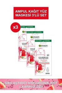 Garnier Skın Naturals Hyaluronik Asit Kağıt Yüz Maskesi