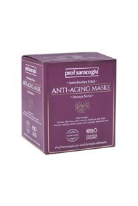 Prof Saracoglu Anti Aging Aloe Veralı Nemlendiricili Krem Yüz Maskesi 100 ml