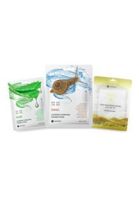 Jkosmec Snail-Solution Snail Aloe Veralı Nemlendiricili Soyulabilir Kağıt Yüz Maskesi