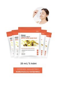 Pekah Cadı Fındığı Ve 11 Bitki Özü Kağıt Yüz Maskesi 5x25 ml