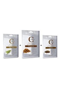 Claderm Tea Tree-Propolis-Coffee Killi Nemlendiricili Krem Yüz Maskesi 3x20 ml