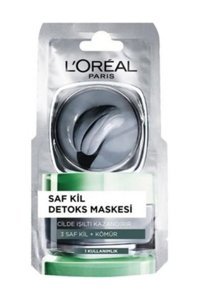 L'Oreal Paris Dermo Pure Clay Killi Soyulabilir Jel Yüz Maskesi 6 ml