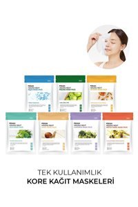 Pekah Nemlendiricili Kağıt Yüz Maskesi