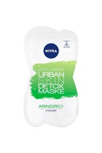 Nivea Urban Skin Nemlendiricili Soyulabilir Kağıt Yüz Maskesi 2x5 ml