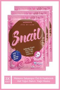 Watsons Veocel Snaıl Nemlendiricili Kağıt Yüz Maskesi