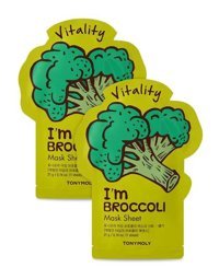 Tonymoly I'M Real Brokoli Kağıt Yüz Maskesi