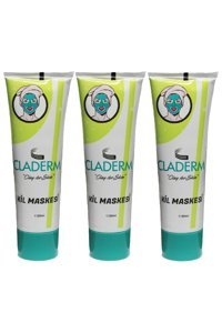 Claderm 3'lü Avantaj Paket Killi Nemlendiricili Krem Yüz Maskesi 3x50 ml