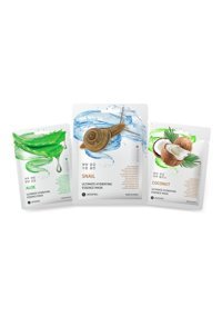Jkosmec Snail-Coconut Aloe Veralı Nemlendiricili Soyulabilir Kağıt Yüz Maskesi