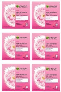 Garnier Sakura Özü Nemlendiricili Kağıt Yüz Maskesi 6 Adet