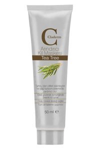 Claderm Tea Tree Killi Nemlendiricili Krem Yüz Maskesi 50 ml