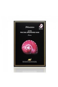Jmsolution Active Pink Snail Brightening Kağıt Yüz Maskesi