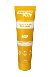Softto Plus Zerdeçal & Bal Özlü Nemlendiricili Krem Yüz Maskesi 100 ml