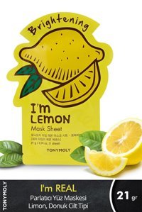 Tonymoly I'M Real Limon Kağıt Yüz Maskesi