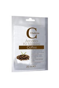 Claderm Coffee Killi Nemlendiricili Kağıt Yüz Maskesi 20 ml