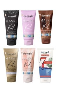 Dermokil Killi Nemlendiricili Soyulabilir Jel Yüz Maskesi 5x75 ml+150 ml