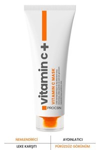 Procsin Aydınlatıcı Nemlendiricili Krem Yüz Maskesi 50 ml