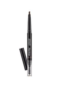 Flormar Brunette Asansörlü Çift Taraflı Fırçalı Kalın Uçlu Suya Dayanıklı Kaş Kalemi Bej