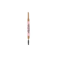 Too Faced Pomade In A Pencil Asansörlü Çift Taraflı Fırçalı İnce Uçlu Kaş Kalemi Siyah