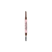 Too Faced Pomade In A Pencil Asansörlü Çift Taraflı Fırçalı İnce Uçlu Kaş Kalemi Kahverengi