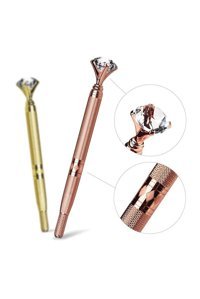 Elea Taşlı Microblading Kalın Uçlu Suya Dayanıklı Kaş Kalemi Sarı
