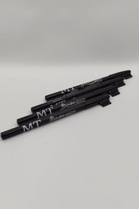 Mt Cosmetics Fırçalı Kalın Uçlu Kaş Kalemi Siyah