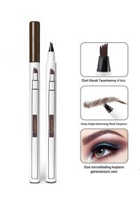 Eyberra Microblading Mikro Suya Dayanıklı Kaş Kalemi Kahverengi