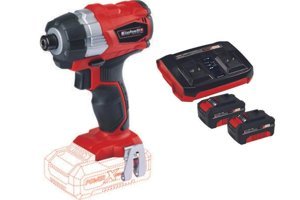 Einhel TE-Cİ 18 V 4 Ah Kömürsüz Darbeli Çift Akülü Vidalama Makinesi