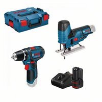 Bosch GSR+GST 12 V 2 Ah Kömürsüz Akülü Vidalama Makinesi