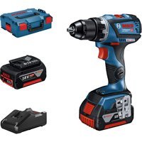 Bosch GSR 18 V 5 Ah Kömürsüz Çift Akülü Vidalama Makinesi + Çantalı Set