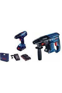 Bosch GSR 180-Li-GBH 180-Li 18 V 2.0 Ah Kömürsüz Darbeli Akülü Vidalama Makinesi