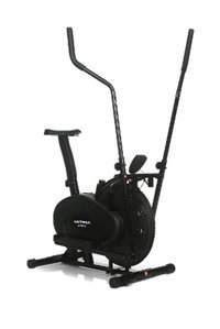 Ultima Cardio 120 kg Kapasiteli Manuel Motorlu Dikey Kondisyon Bisikleti Siyah