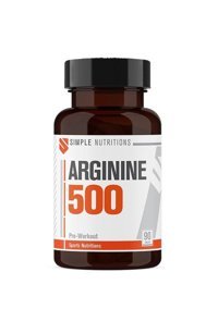 Simple Nutritions Arginine 500 Yetişkin Mineral 90 Adet