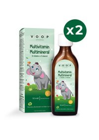 Voop Multivitamin Multimineral Portakallı Çocuk Vitamin Mineral 2x150 Adet