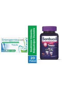 Enterogermina Kids Kara Mücver Özütü Çocuk Vitamin Mineral 10 Adet