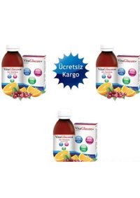 Allergo Vitaglucan+ Yetişkin Mineral 3x150 Adet