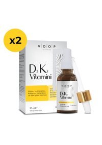 Voop D3K2 Vitamini Yetişkin 2x20 Adet