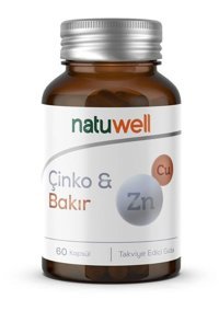 Natuwell Vitamin D3 Yetişkin Mineral 60 Adet