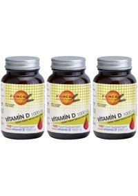Force Nutrition Vitamin D Yetişkin 3x120 Adet