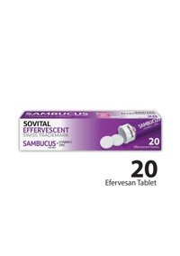Sovital Premium Sambucus Sambucus Yetişkin 20 Adet