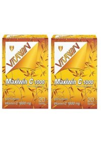 Vitawin Maxiwin C Limonlu Yetişkin Mineral 2x20 Adet